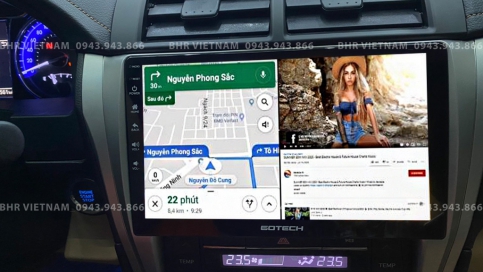 Màn hình DVD Android xe Toyota Camry 2015 - 2018 | Gotech GT8 Max
